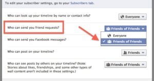 Who Can Send You Friend Requests